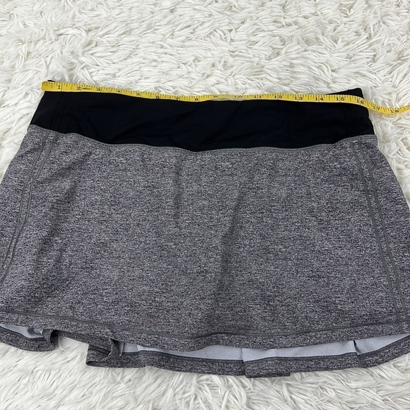 Lululemon Pace Rival Skirt (Regular) *No Panels 13" Heather Lux Multi Black - Picture 3 of 7